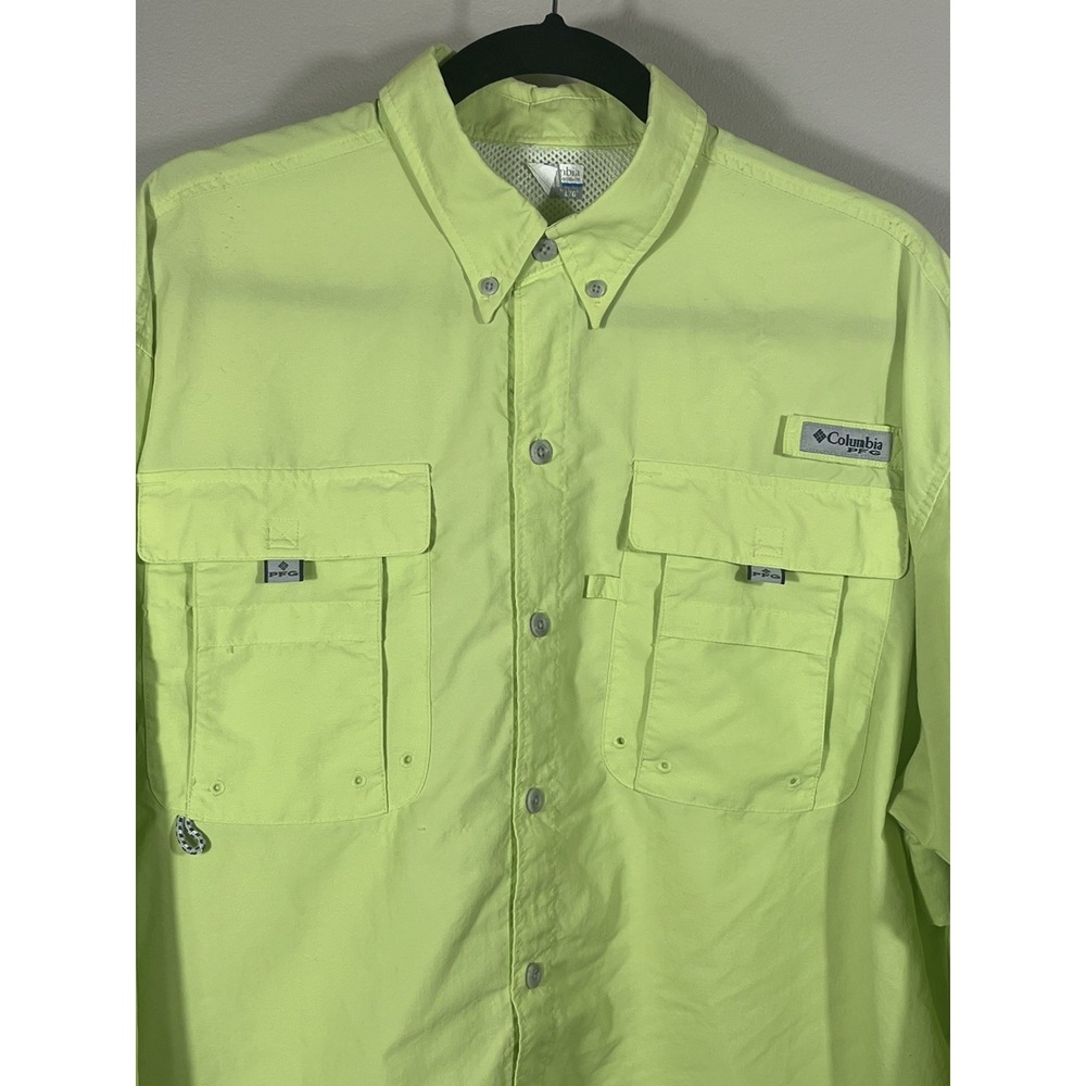 (2) Columbia PFG Shirt Mens Large Long Sleeve Vented Fishing Outdoor Bundle - Picture 14 of 16